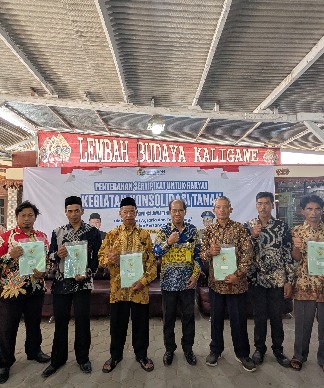 Penyerahan Sertipikat Konsolidasi Tanah ​Kabupaten Semarang, 27 Februari 2025