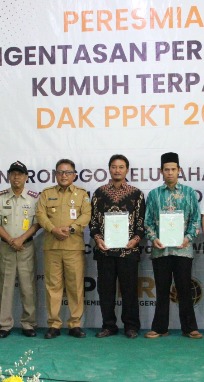 Peresmian Program DAK Tematik PPKT Kawasan Ngronggo Kumpulrejo Kota Salatiga