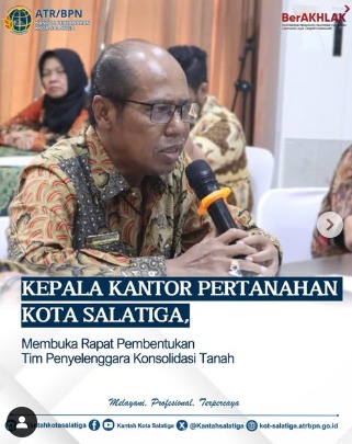 Rapat Pembentukan Tim Penyelenggara Konsolidasi Tanah Tahun Anggaran 2025