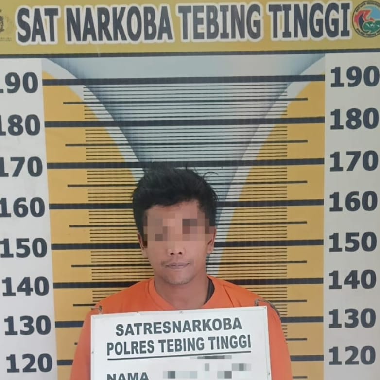 Pengedar Sabu Kandas Ditangan Sat Resnarkoba Polres Tebing Tinggi