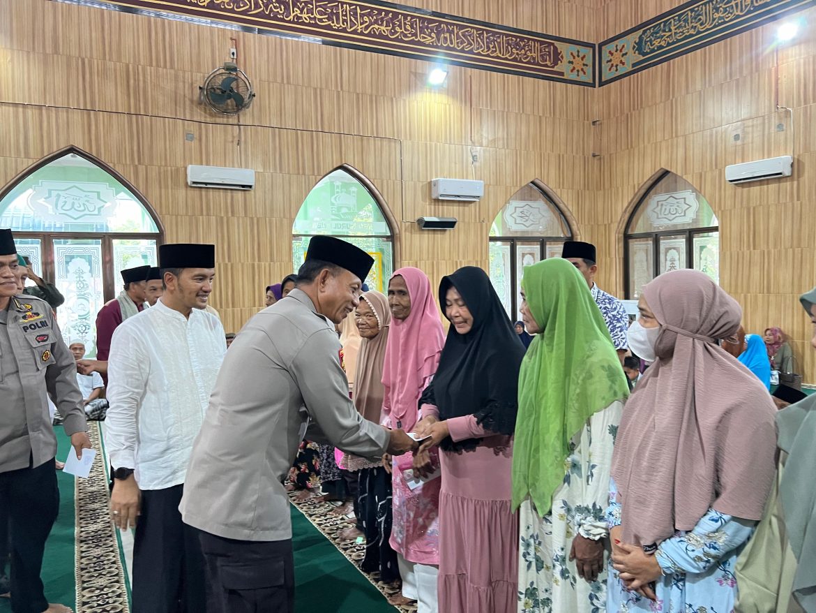 Wakapolres Tebing Tinggi Hadiri Safari Ramadhan di Mesjid Nurul Mubin