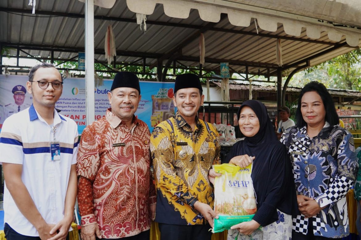 Tinjau GPM di Bulan Ramadhan, Walikota Tebing Tinggi Imbau Masyarakat Tidak Menimbun Bahan Pokok