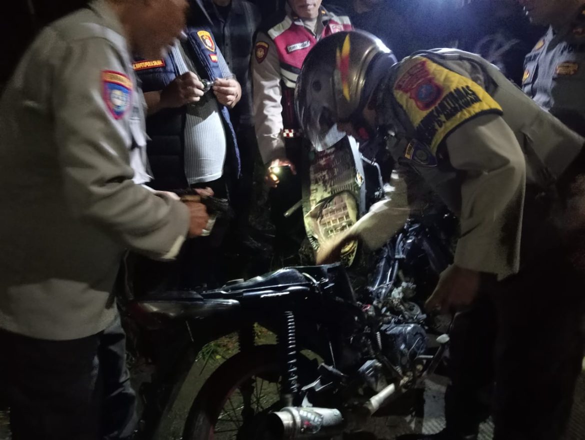 Polsek Dolok Merawan Gencarkan Patroli, Amankan Sepeda Motor Tanpa Plat