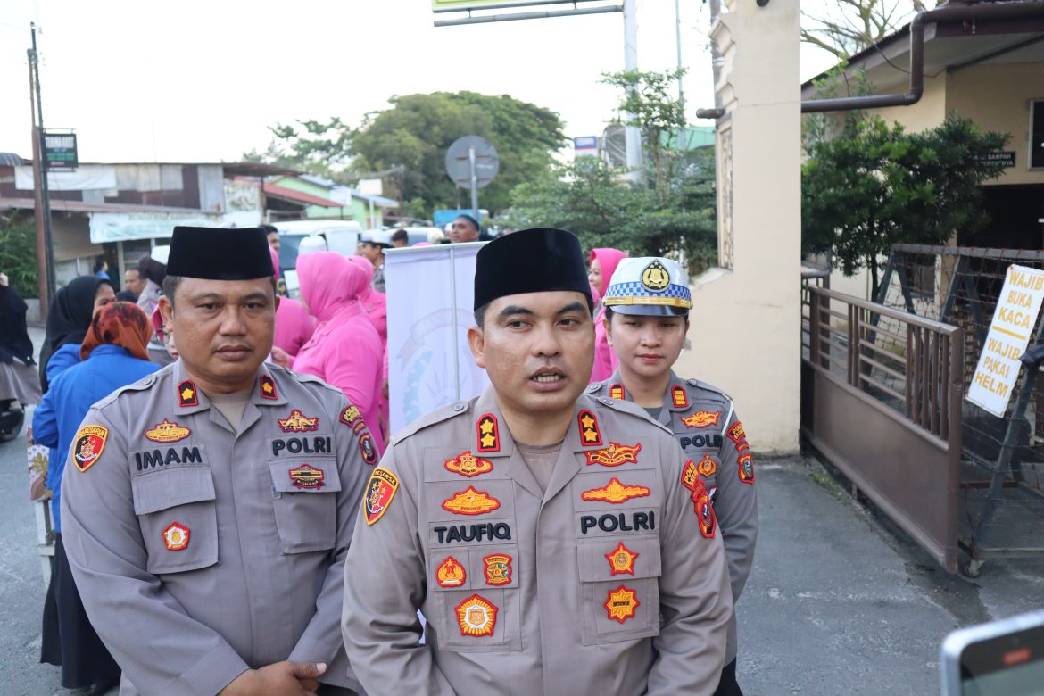 Kapolres AKBP Taufik Hidayat Thayeb, S.H, S.Ik: Poles Batubara Siap Wujudkan Mudik Aman Keluarga Nyaman