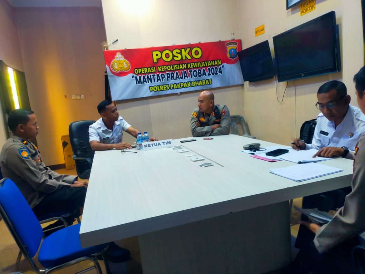 Polres Pakpak Bharat Menerima Kunjungan Tim Verifikasi Itwasda Polda Sumut