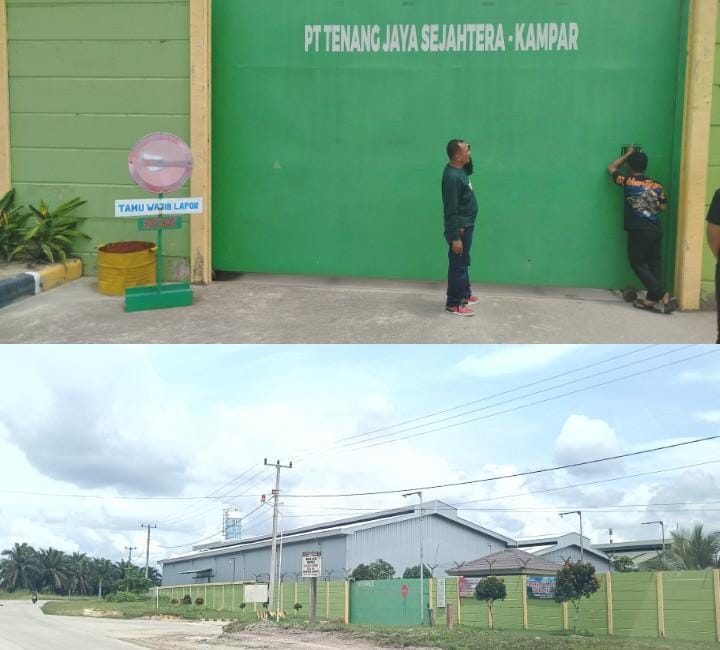 LSM Bara Api Riau Jasril RZ Menduga Pihak PT Tenang Jaya Sejahtera Melanggar Peraturan Pemerintah Terkait SOP Limbah Medis