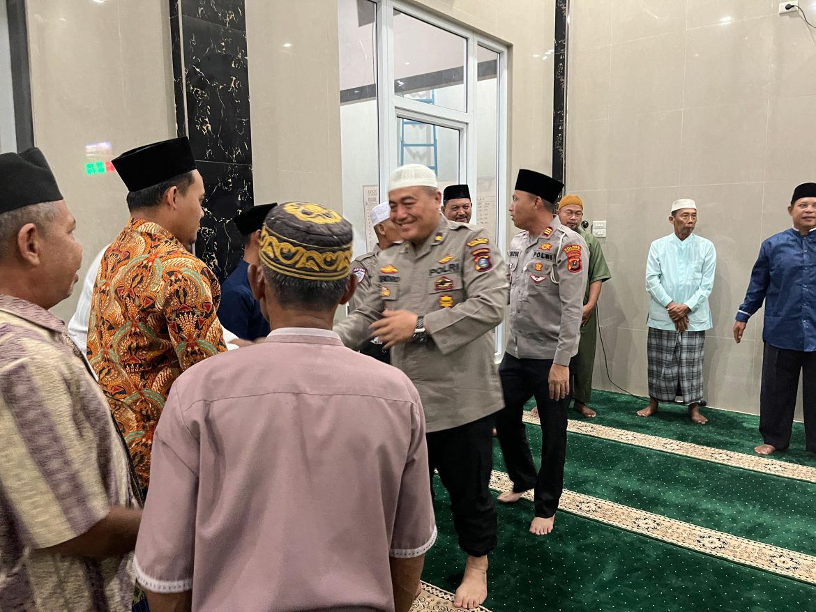 H-11 Idul Fitri 1446 H, Polres Sergai Safari Subuh Kunjungi Masjid Al-Hidayah