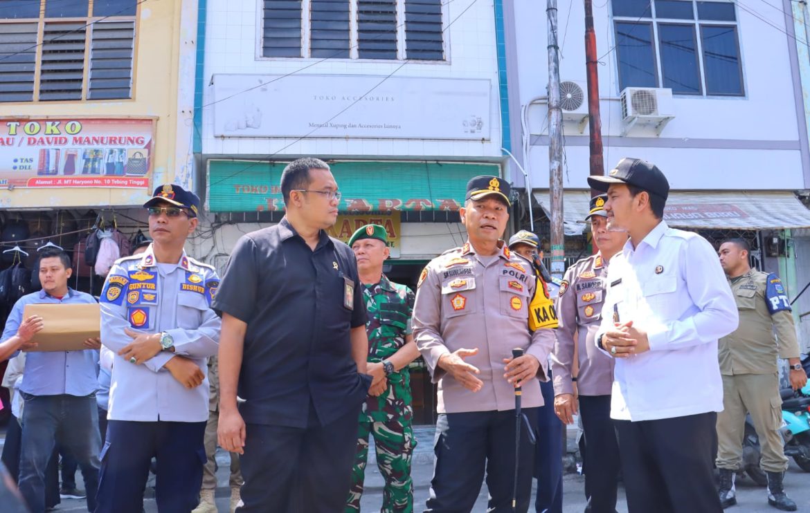 Kapolres Tebing Tinggi Bersama Forkopimda Tinjau Kesiapan Pos Pam Operasi Ketupat Toba 2025