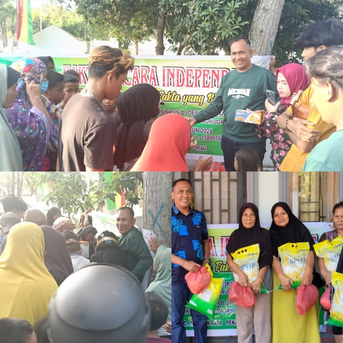 Bulan Ramadhan Penuh Berkah, Pimpinan Redaksi Media Online faktawicara.id Berikan 100 Paket Sembako Kepada Fakir Miskin Dan Anak Yatim