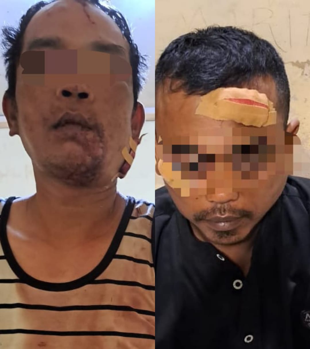 Dua Pencuri Sepeda Motor Babak Belur Diamuk Massa