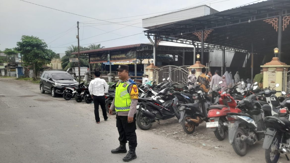 Amankan Sholat Idul Fitri, Polres Tebing Tinggi Jamin Keamanan Ibadah