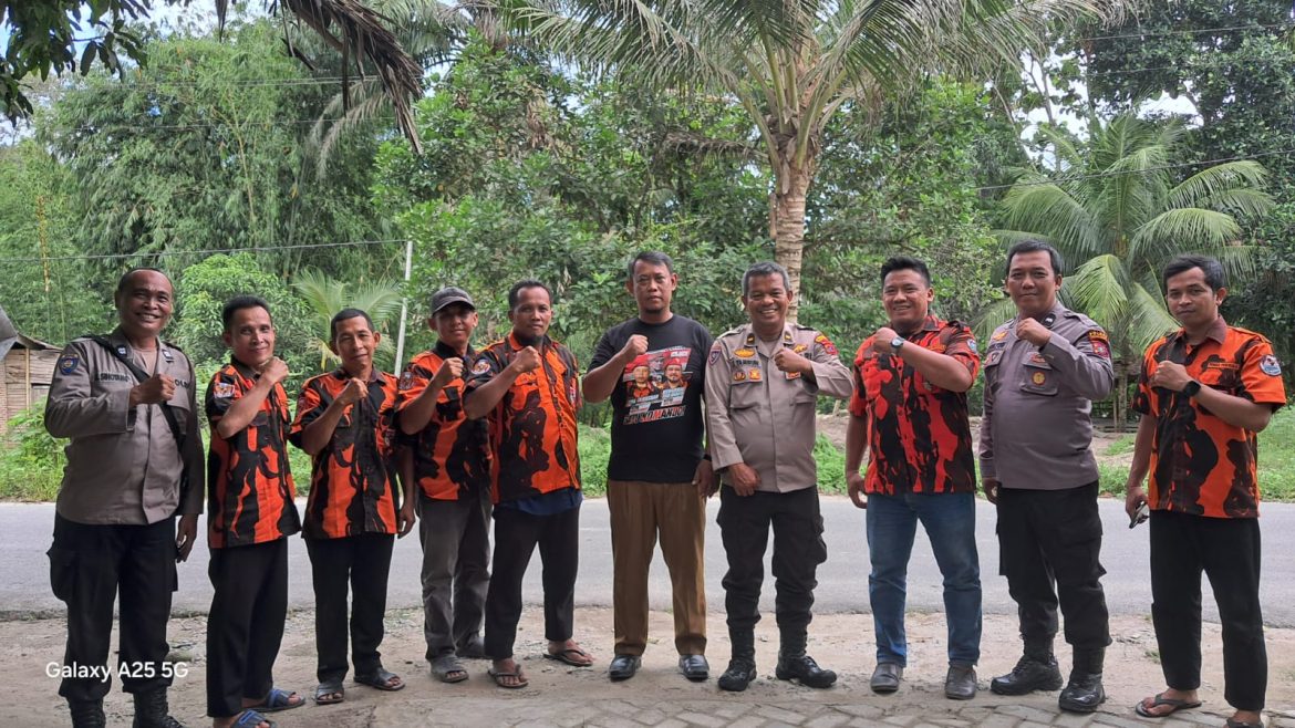Polres Tebing Tinggi Sambangi Ormas Pemuda Pancasila, Ajak Bersinergi Jaga Kamtibmas