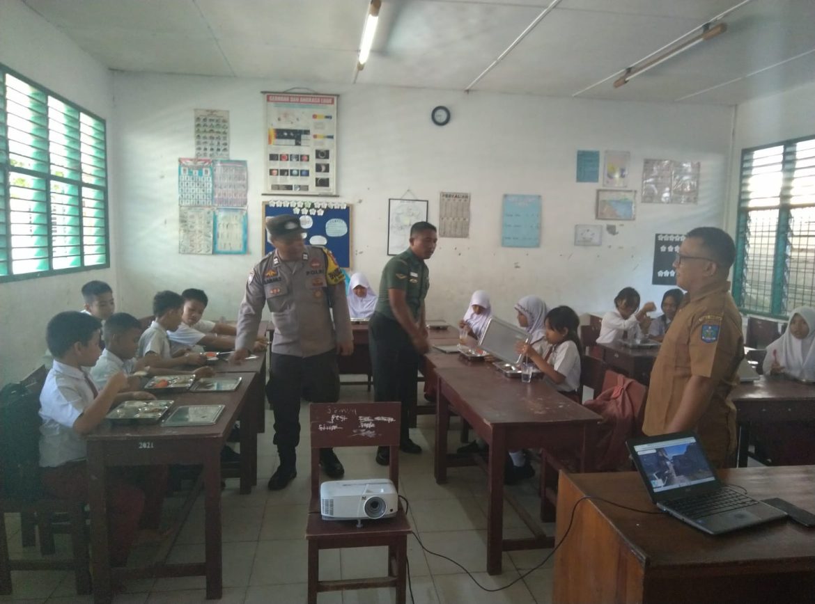 Polres Sibolga Pantau Program Makanan Bergizi Gratis