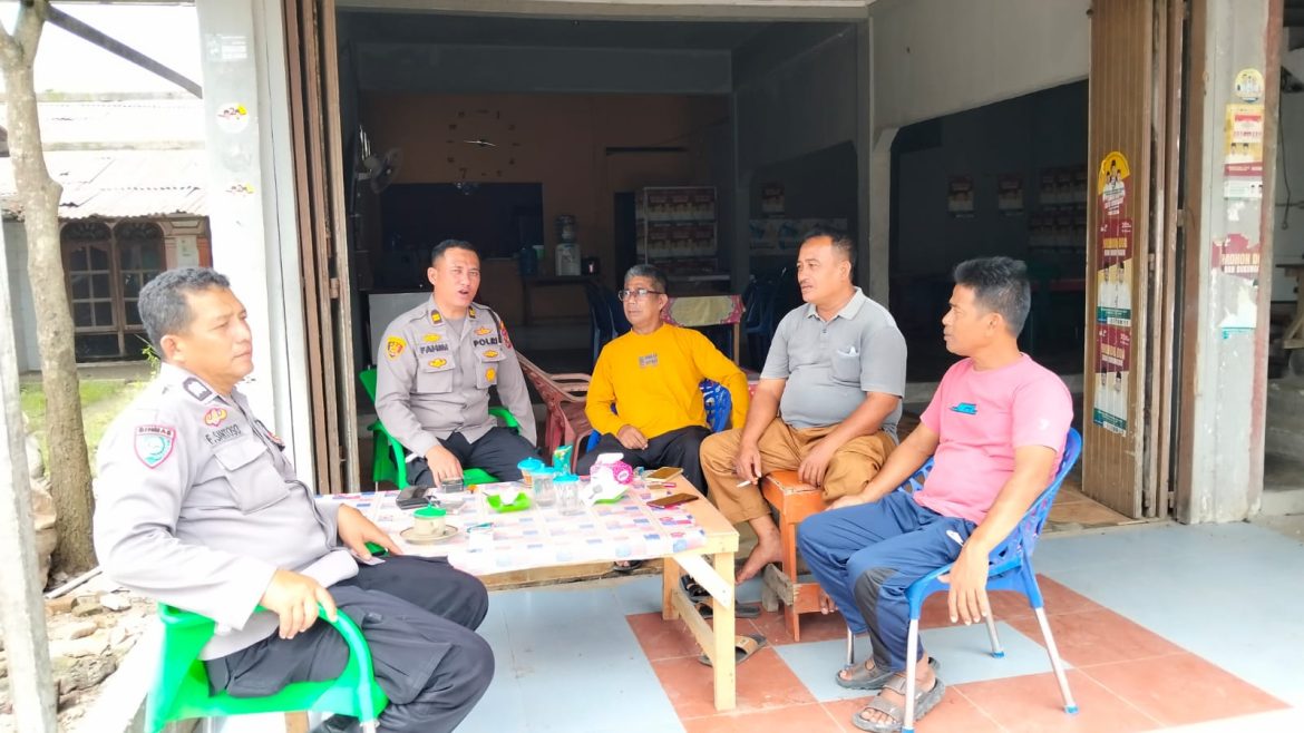 Cooling System dan Sambang DDS Kapolsek Medang Deras Iptu Ahmad Fahmi, S.H Sampaikan Pesan Kamtibmas