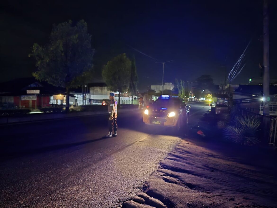 Polres Tebing Tinggi Patroli Dini Hari, Sasar Geng Motor dan Balap Liar
