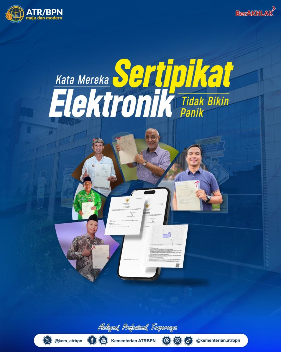 Kata Mereka Sertipikat Elektronik Tidak Bikin Panik