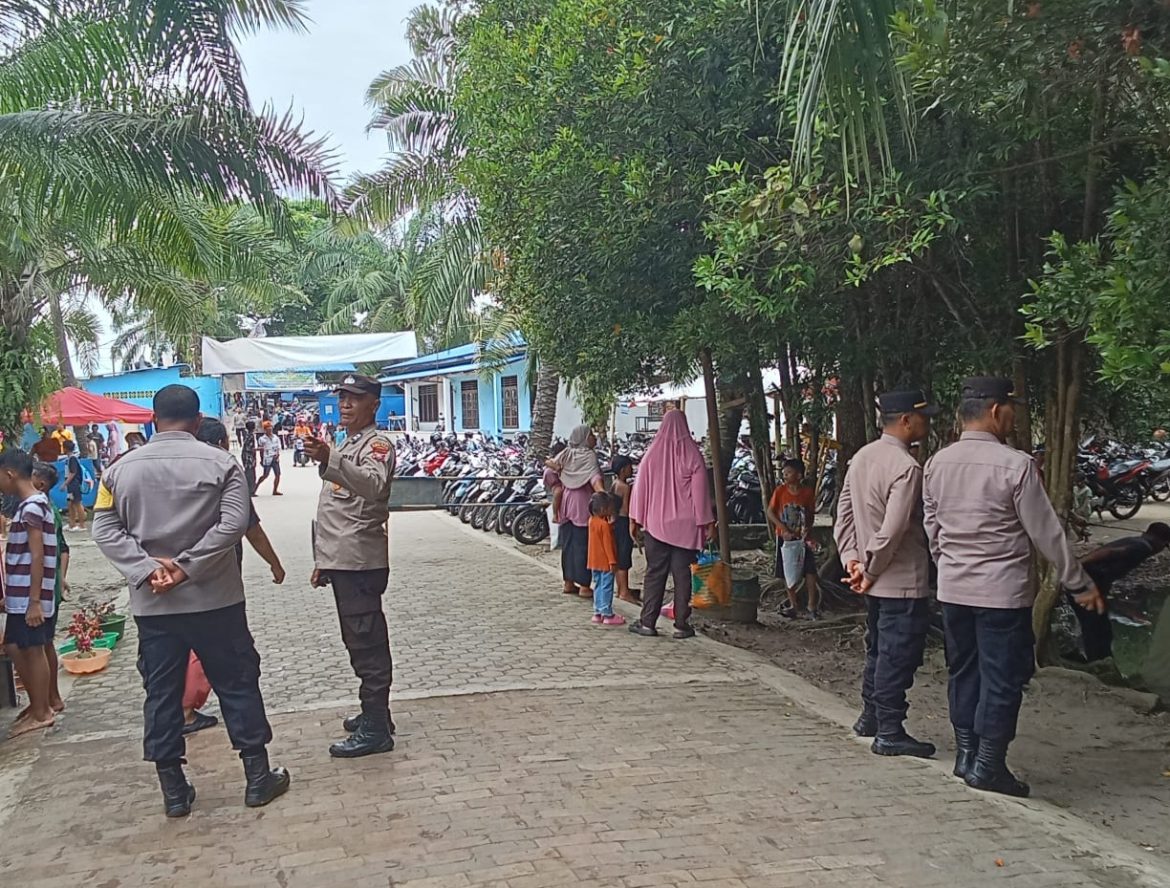 Polres Tebing Tinggi Himbau Kamtibmas Pengunjung di Waterpark Gundaling