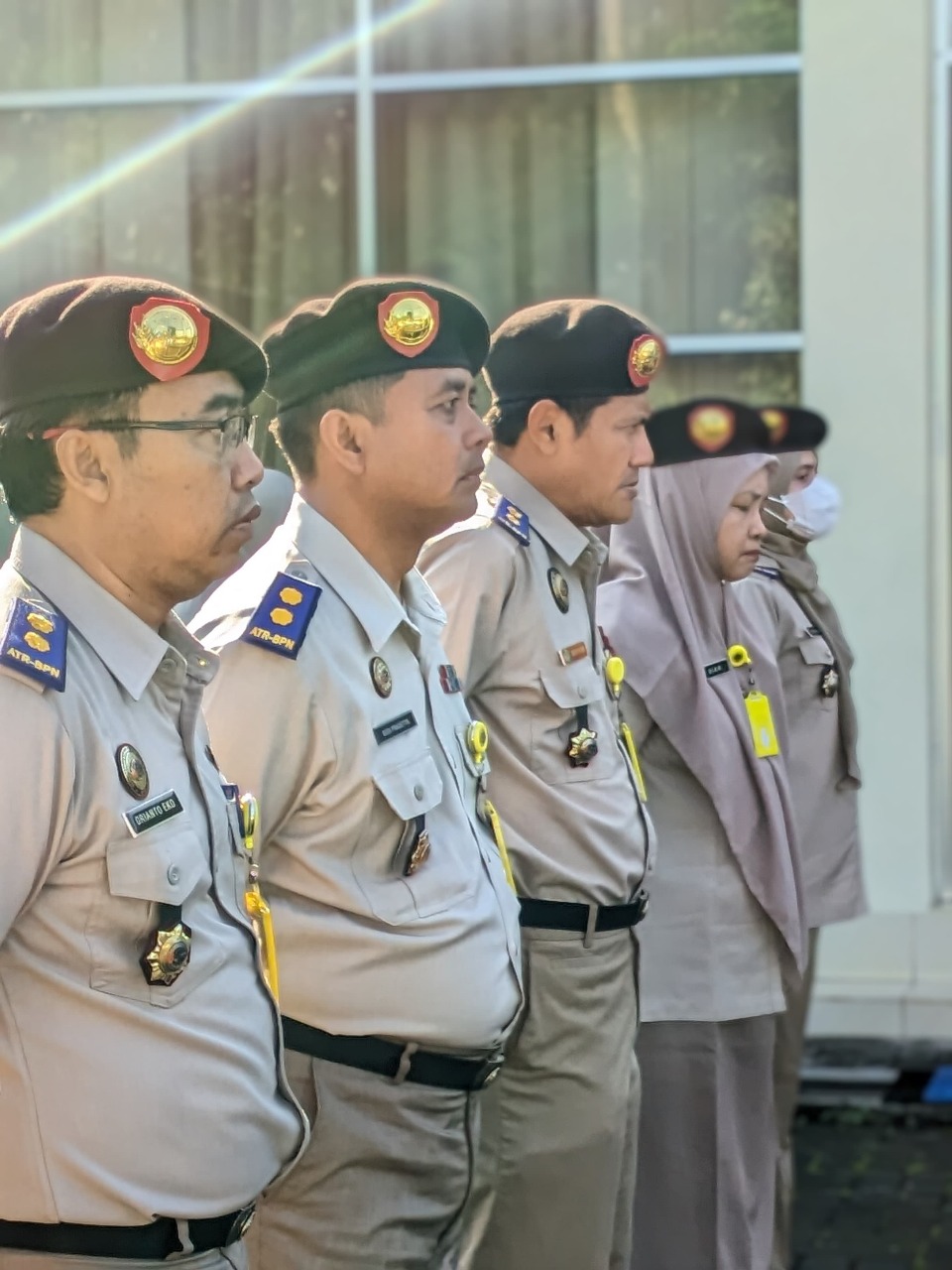 Apel Pagi Kantah Kota Salatiga: Kepala Kantor Tekankan Kedisiplinan