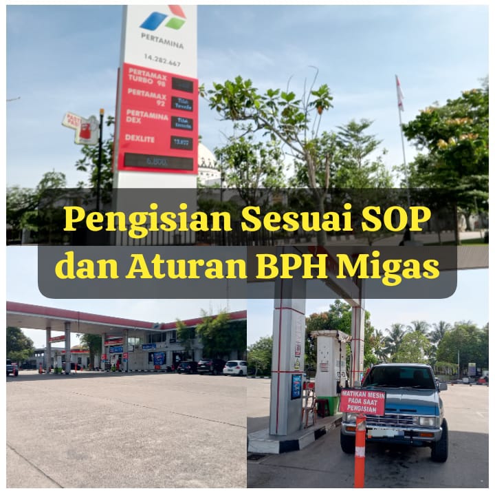 SPBU 14.282.667 Hangtuah Laksanakan Pengisian BBM Sesuai SOP dan Aturan BPH Migas