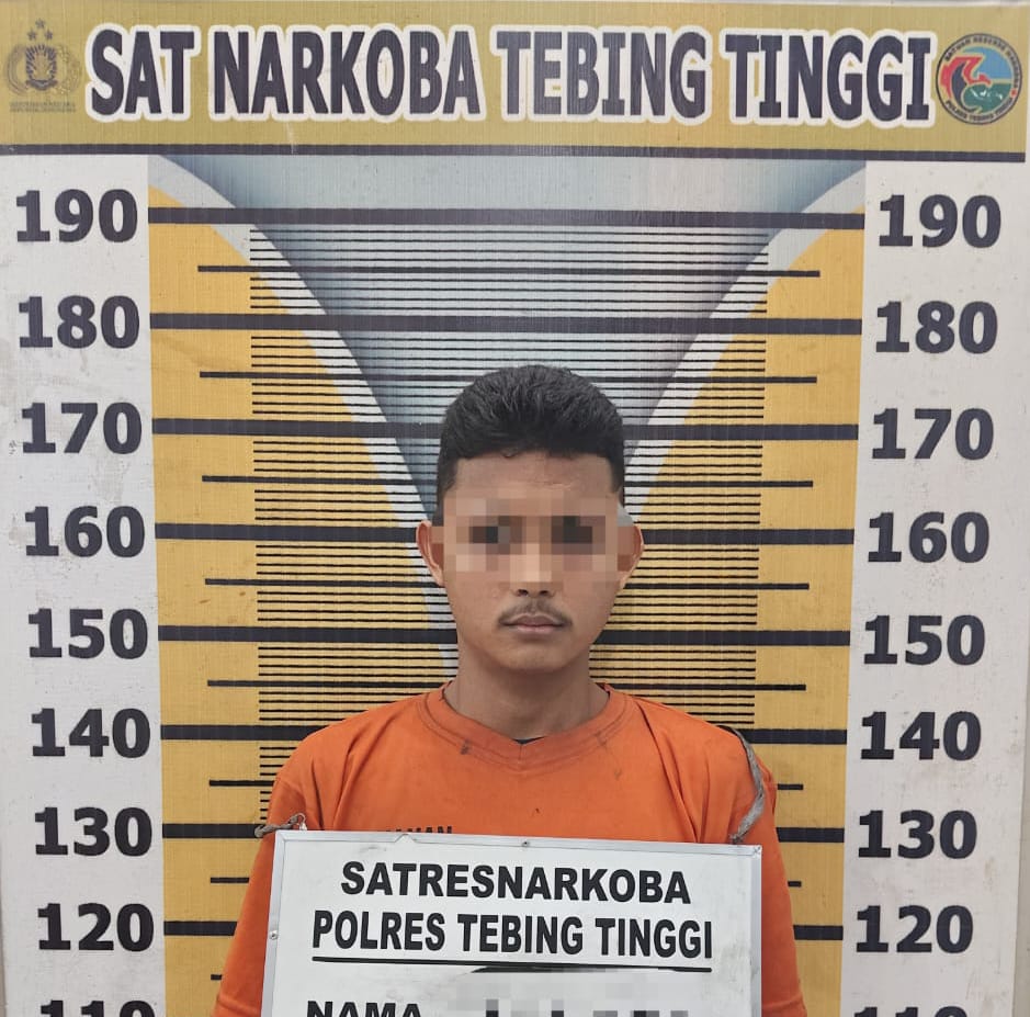Sat Resnarkoba Polres Tebing Tinggi Amankan Pemuda Pengedar Ekstasi