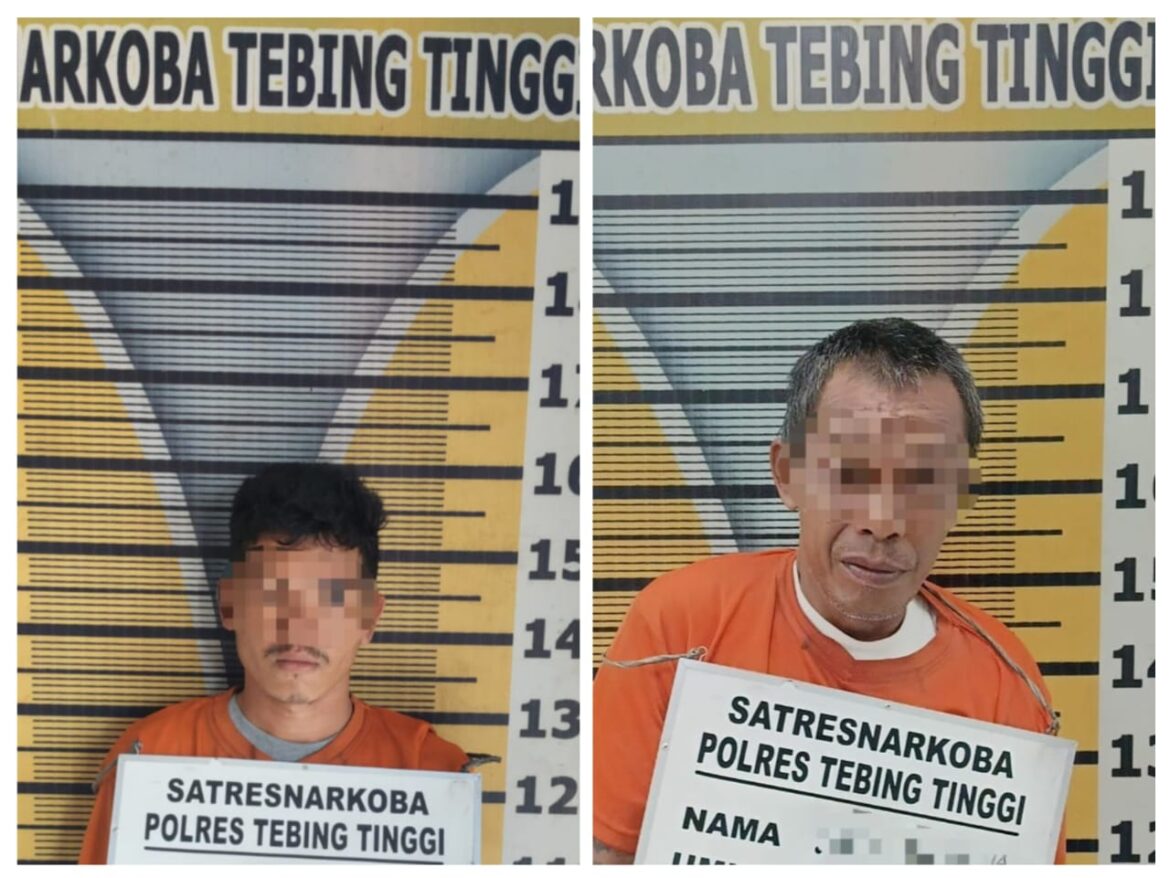 Sat Resnarkoba Polres Tebing Tinggi Tangkap Pengedar Sabu di Bandarsono