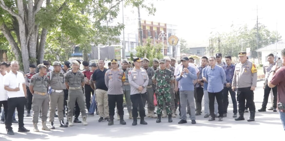 Kapolres Sergai Tinjau Langsung Massa Unras Hari Buruh Internasional