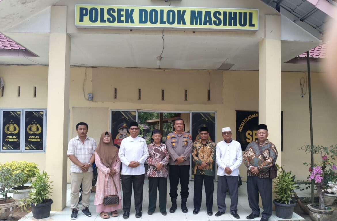 Polsek Dolok Masihul Terima Tokoh Penting, Tumpas Tindak Kejahatan