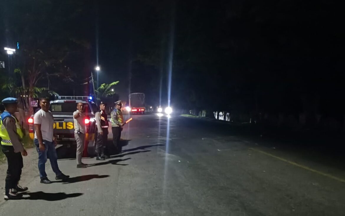 Ciptakan Kondisi Aman, Polres Tebing Tinggi Patroli Hingga Dini Hari Antisipasi Balap Liar