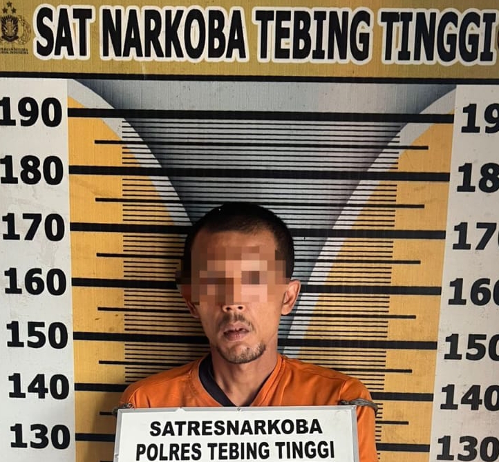 Satresnarkoba Polres Tebing Tinggi Ungkap Pengedar Sabu di Kelurahan Durian