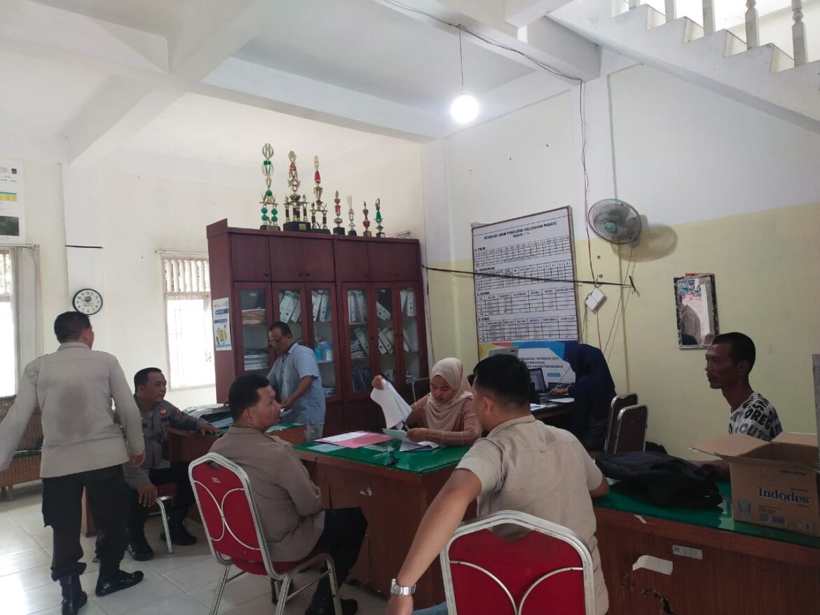 Polres Tebing Tinggi Sambangi Kantor Lurah Pabatu, Perkuat Sinergi dan Jaga Kamtibmas