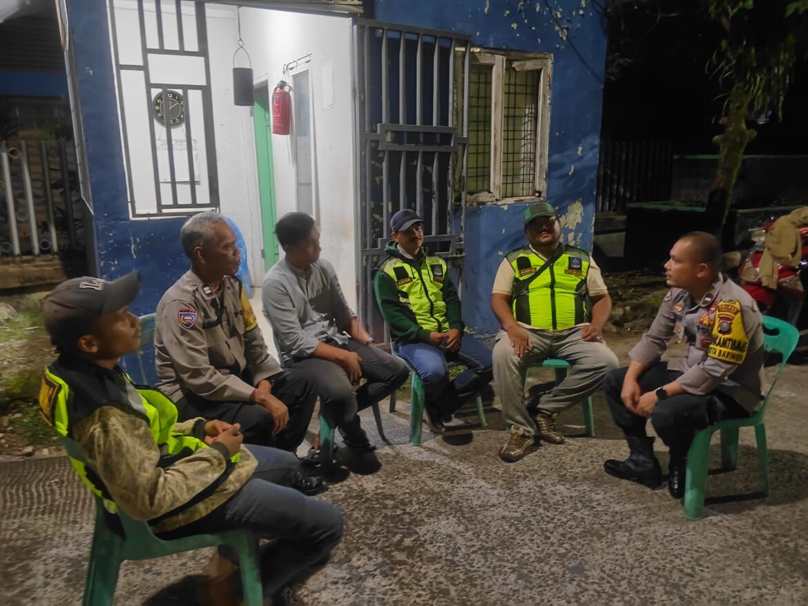 Polres Sibolga Tinjau Pos Satkamling, Ajak Tingkatkan Kewaspadaan Aksi Premanisme