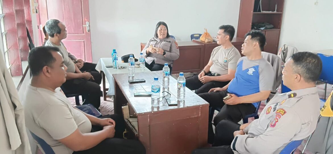 Kunjungi Posko 3 Pilar, Kapolsek Padang Hilir Cek Kesiapan Operasional