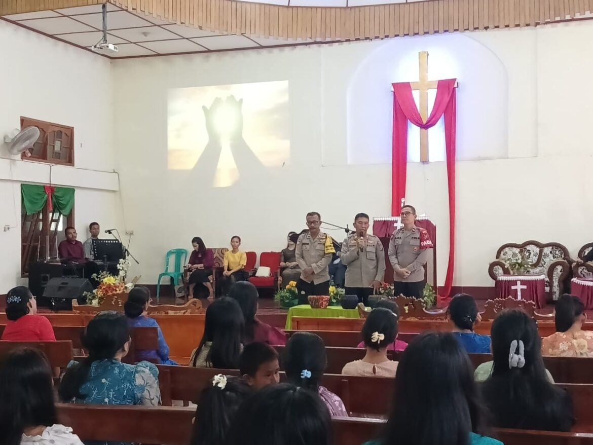 Polres Sibolga Laksanakan Minggu Kasih dan Himbau Kamtibmas