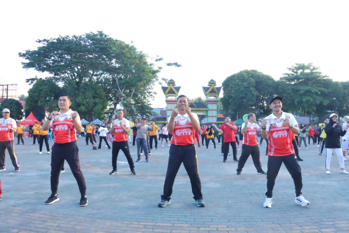 Semarakkan HUT Bhayangkara Ke-79, Polres Tebing Tinggi Sukses Gelar Fun Run 5K dan 10K