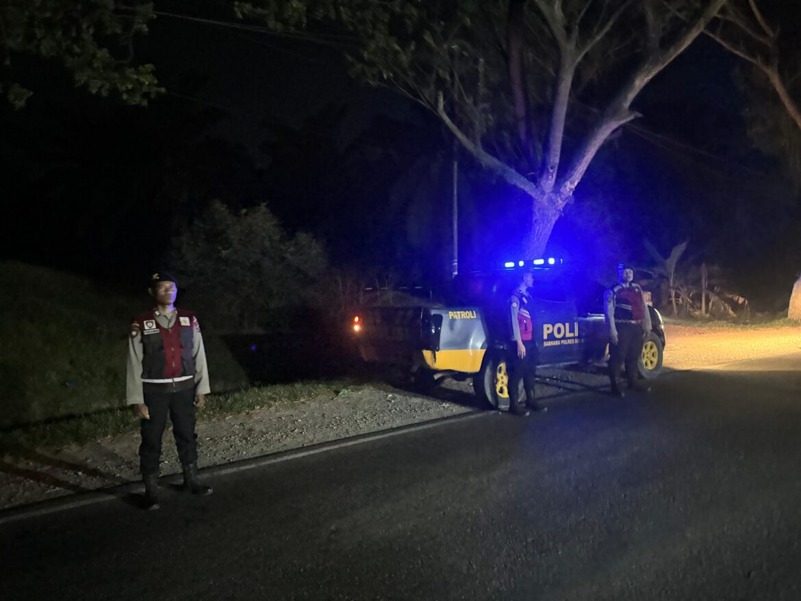 Patroli Sat Samapta Polres Batu Bara Cegah Aksi Kejahatan