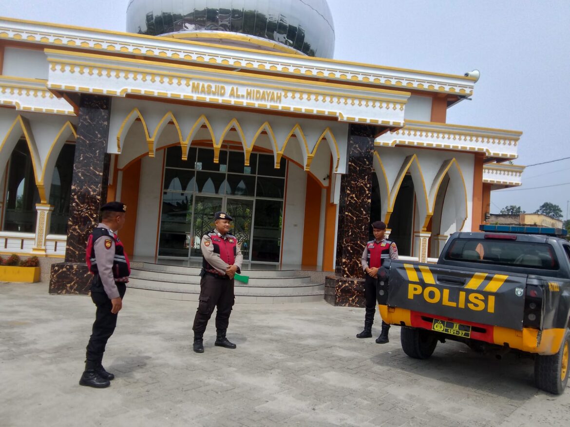 Sat Samapta Patroli Pengamanan di Sejumlah Mesjid