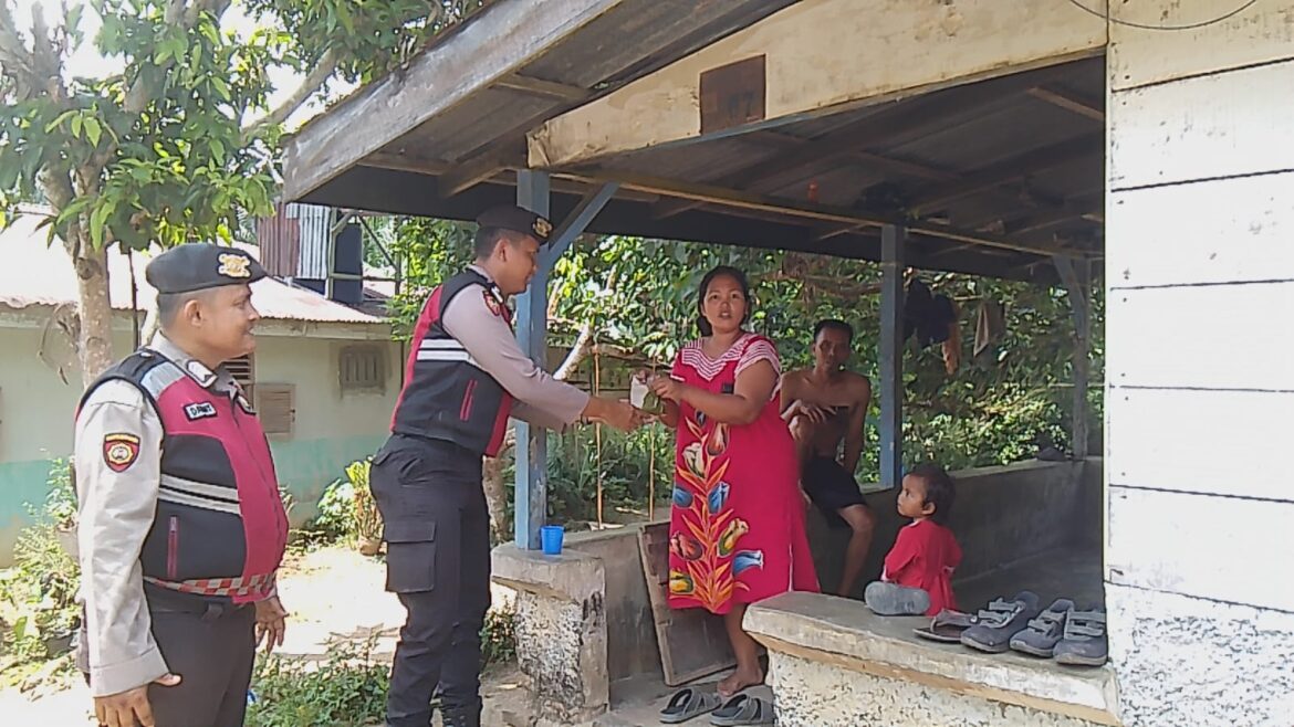 Jumat Barokah Sat Samapta Polres Batu Bara Tebar Kebaikan