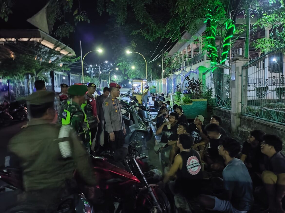 Antisipasi Aksi Premanisme Polres Sibolga Patroli Gabungan Di Tempat Rawan Kejahatan