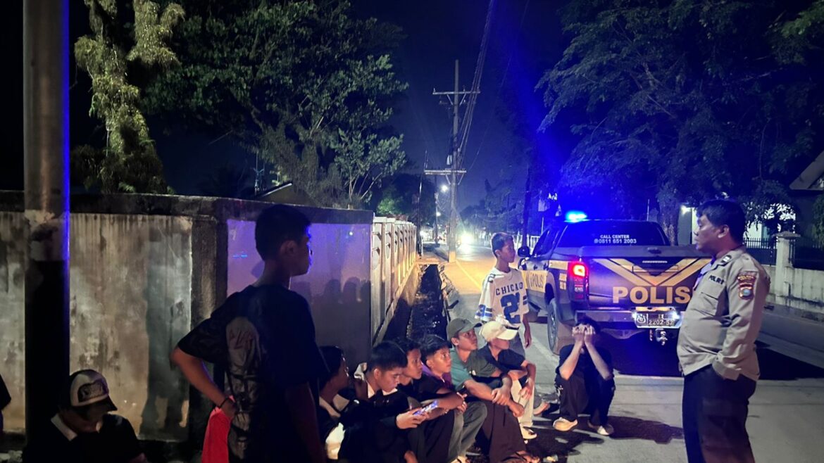 Polsek Sibolga Selatan Patroli Dialogis Cegah Aksi Premanisme