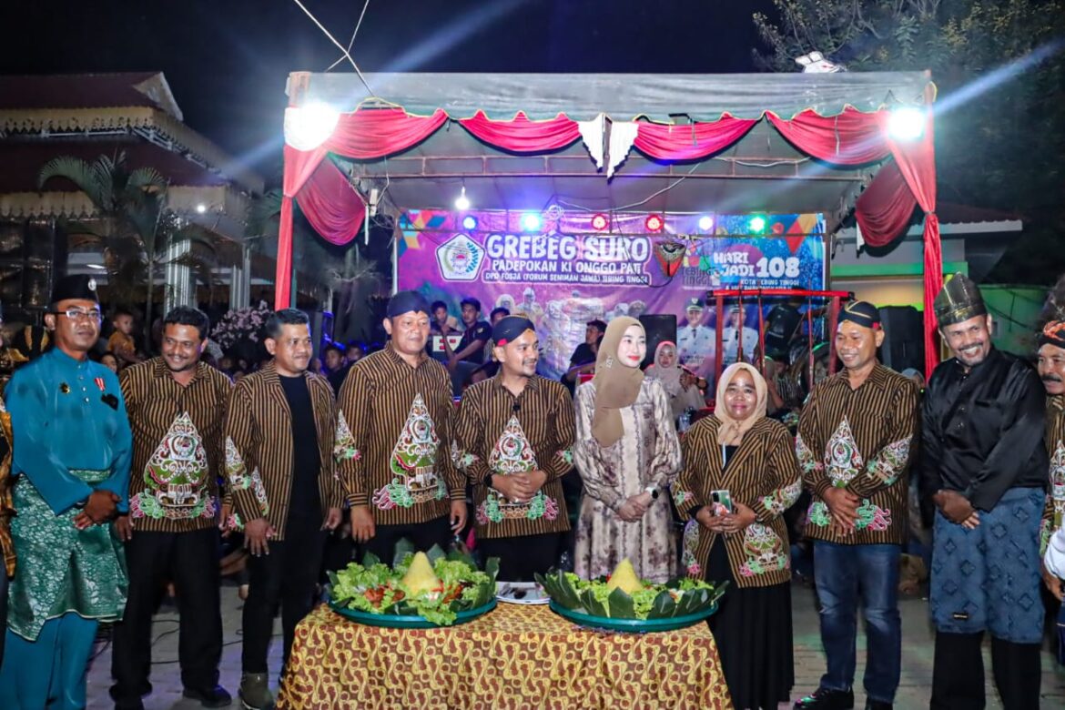 Kapolres Tebing Tinggi Hadiri Kenduri Grebeg Suro, Sambut HUT Bhayangkara ke 79 dan Hari Jadi Tebing Tinggi 108