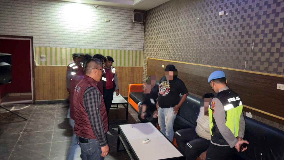Polres Batu Bara Razia Tempat Hiburan Malam