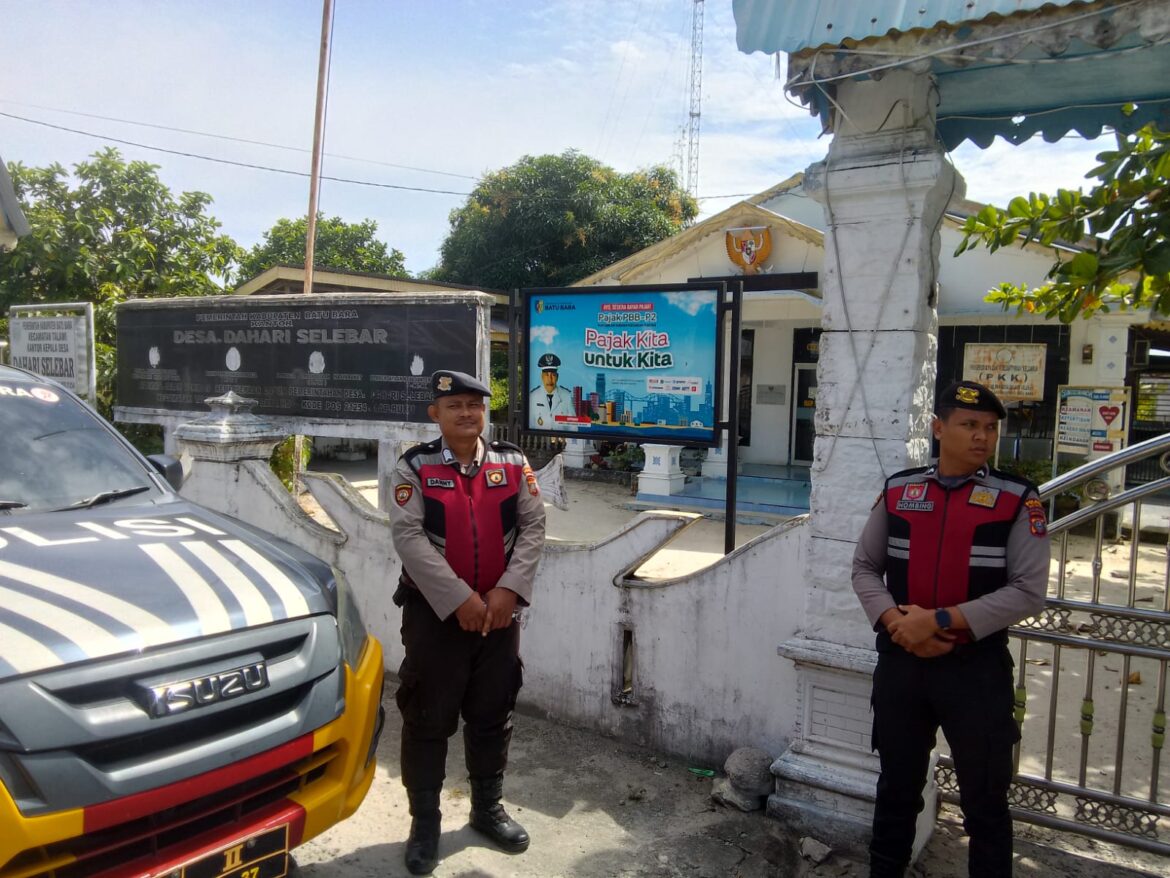 Sat Sabhara Polres Batu Bara Sambang Polri Hadir di Pelosok Desa