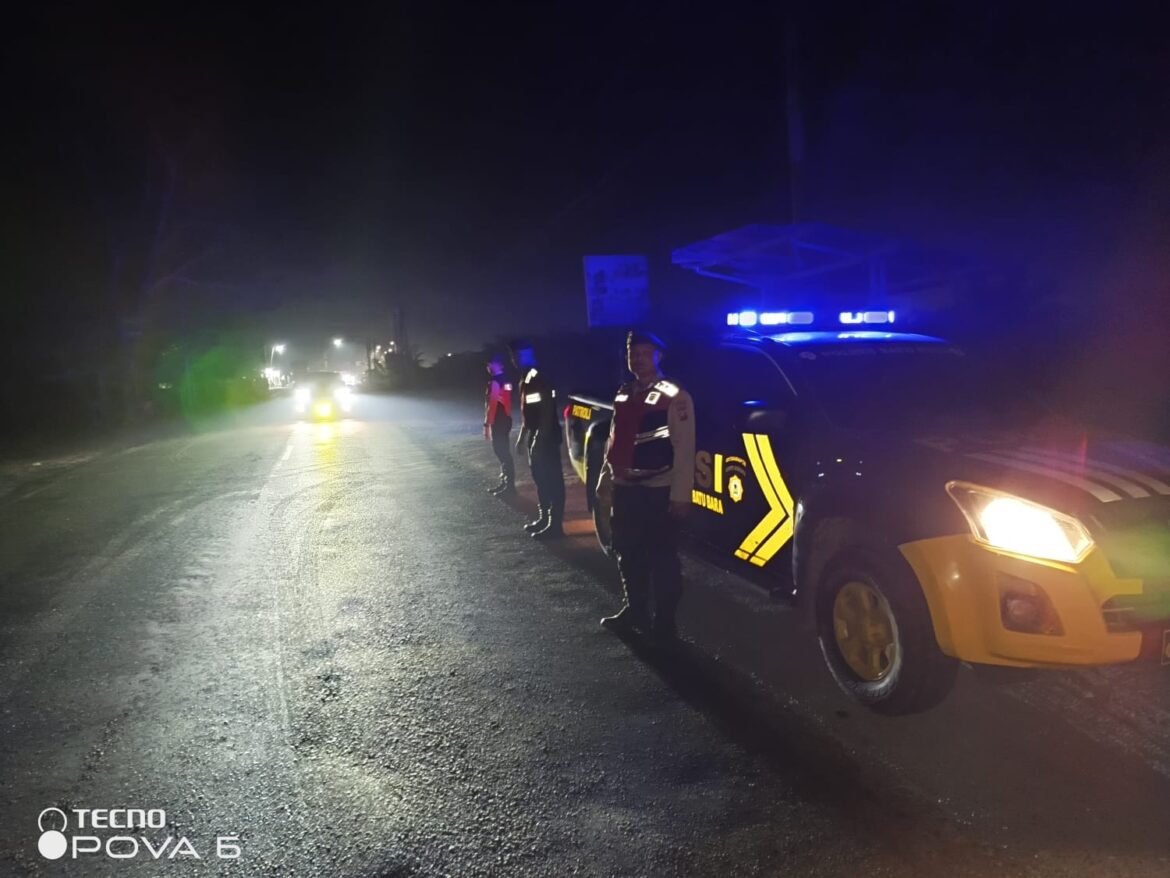 Polres Batu Bara Patroli Presisi Malam Hari
