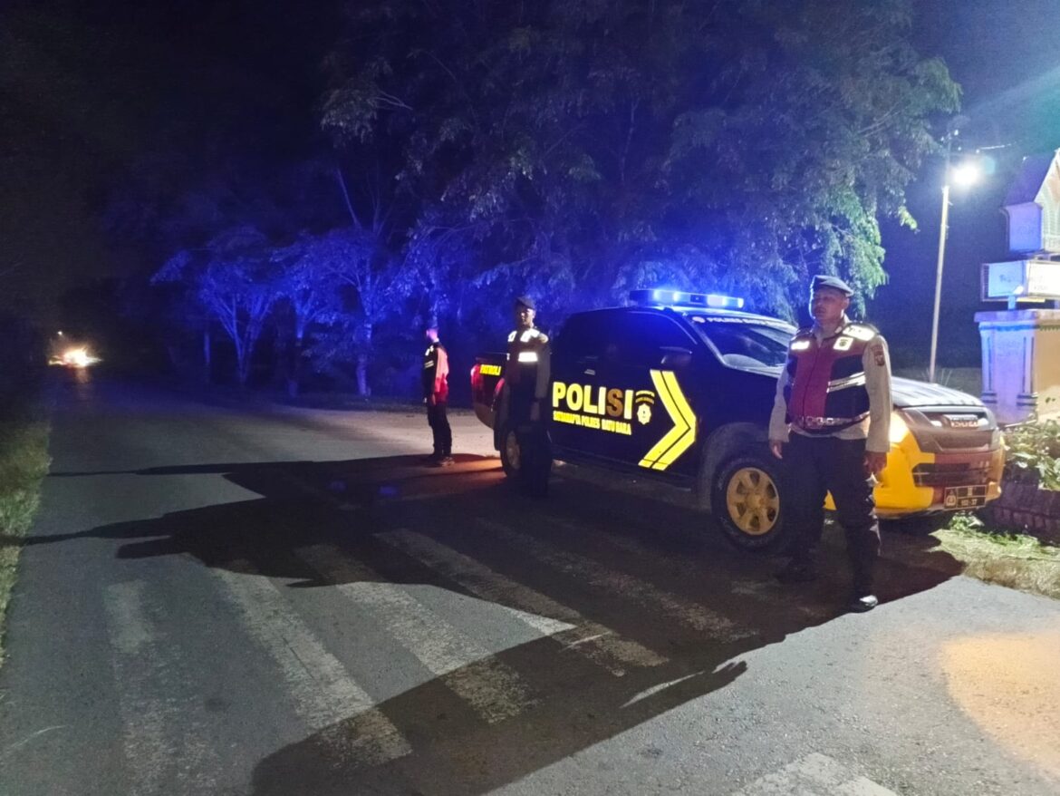 Patroli Kota Presisi Sat Samapta Polres Batu Bara Jaga Kamtibmas