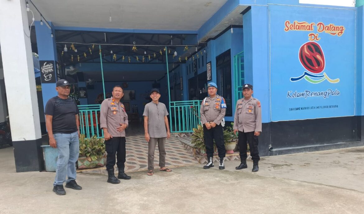 Kapolsek Lima Puluh AKP Tukkar L. Simamora, S.H, M.H Pimpin Patroli Mobile