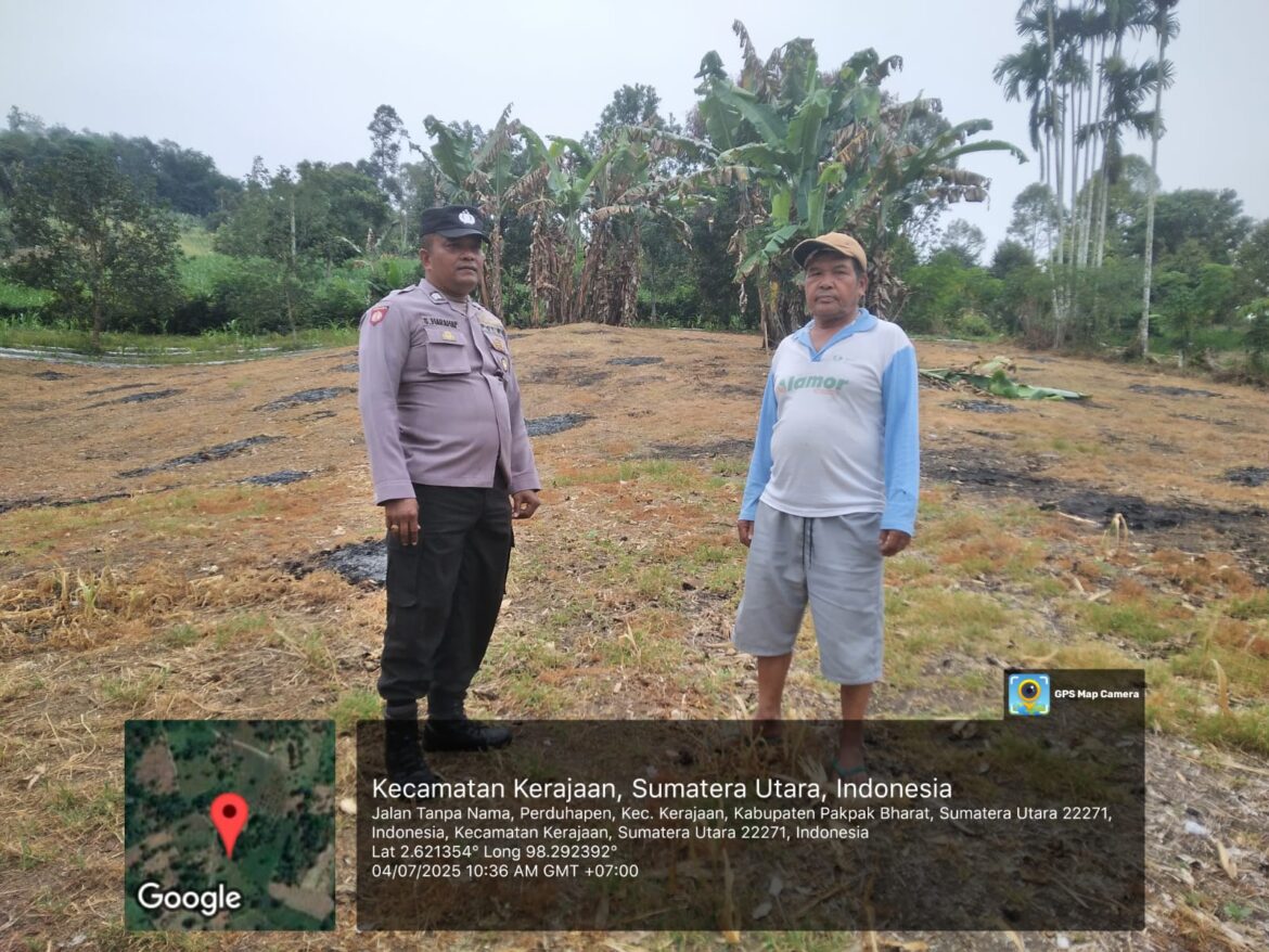 Polres Pakpak Bharat Dorong Semangat Masyarakat Dukung dan Ambil Bagian Program Ketapang
