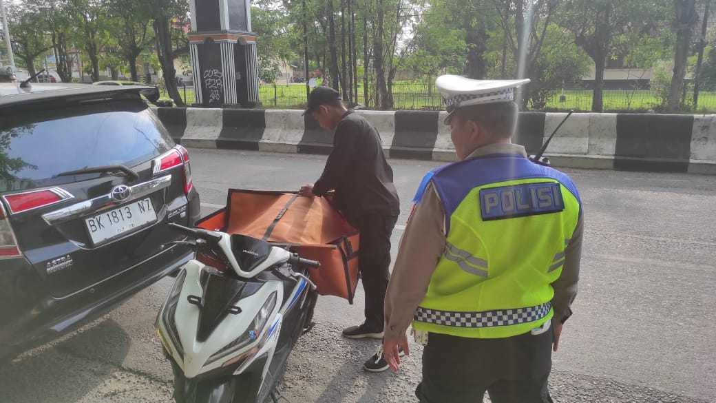 Hari Pertama Ops Patuh Toba 2025, Polres Tebing Tinggi Tindak 35 Pelanggar Lalu Lintas