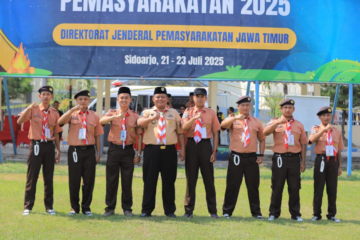 Perkemahan Satya Dharma Bhakti Pemasyarakatan 2025 Resmi Dibuka, Tunas Kelapa dari Balik Jeruji