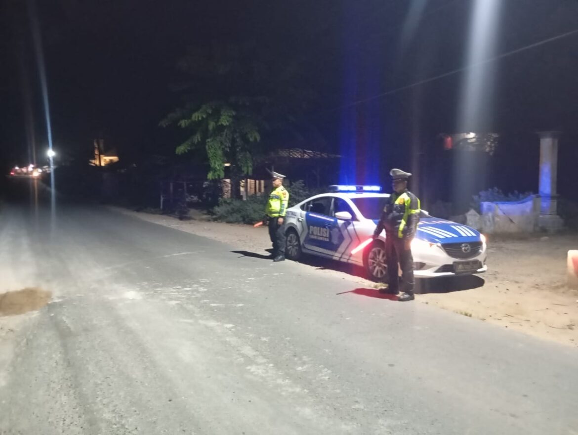 Sat Lantas Polres Batu Bara Patroli Antisipasi Kemacetan