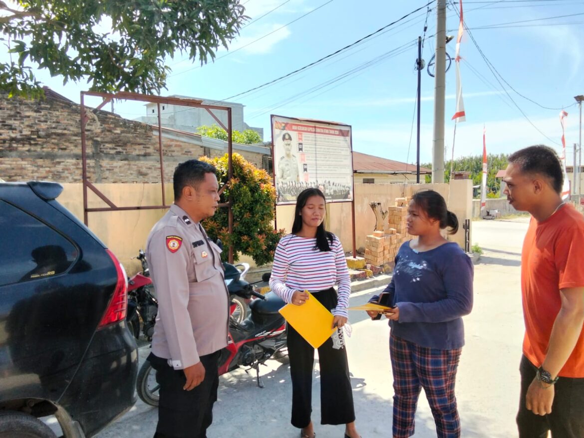 Kanit Binmas Polsek Medang Deras Sambang dan Cooling System Kamtibmas